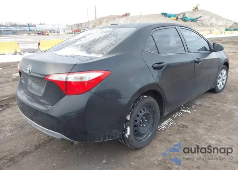 2014 Toyota Corolla Le z USA, uszkodzony, nr VIN 5YFBURHE9EP177239